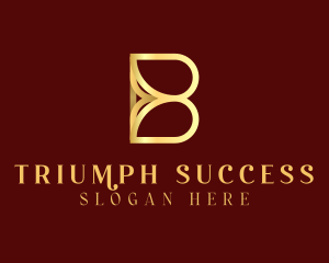 Luxury Boutique Letter B logo design