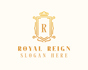 Royal Crown Shield  logo design