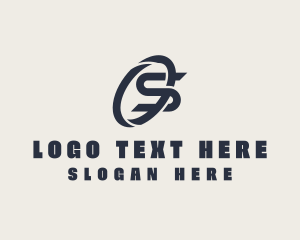 Logistics Company Letter S logo