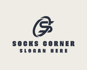 Logistics Company Letter S logo