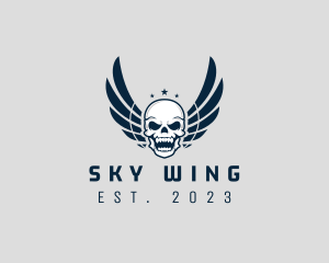 Wing Skull Rider logo