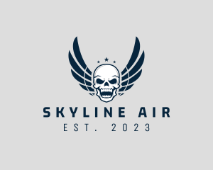 Wing Skull Rider logo