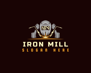 Industrial Iron Welding logo design