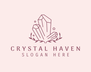 Leaf Diamond Crystals logo