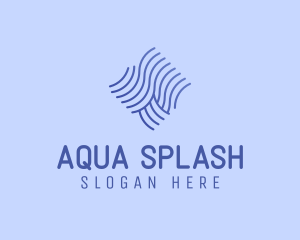 Beach Ocean Wave logo design