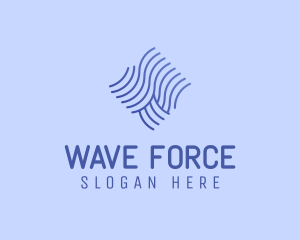 Beach Ocean Wave logo