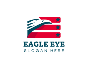 Eagle Flag Patriot logo