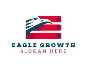 Eagle Flag Patriot logo