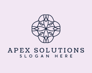 Floral Flower Pattern logo design