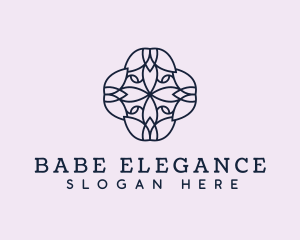 Floral Flower Pattern logo design