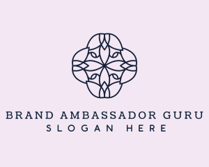 Floral Flower Pattern logo design