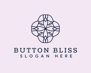 Floral Flower Pattern logo design