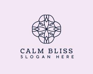 Floral Flower Pattern logo design