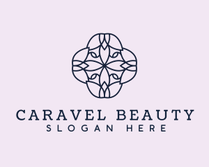 Floral Flower Pattern logo design