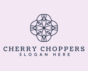 Floral Flower Pattern logo design