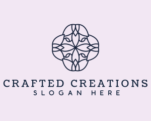 Floral Flower Pattern logo design