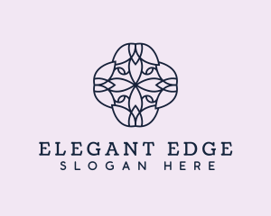 Floral Flower Pattern logo design