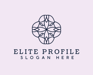 Floral Flower Pattern logo design