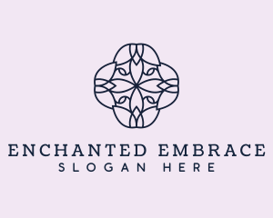 Floral Flower Pattern logo design