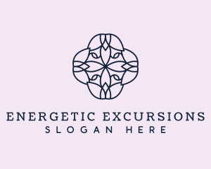 Floral Flower Pattern logo design