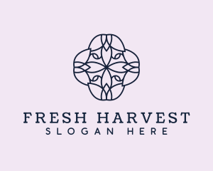 Floral Flower Pattern logo design