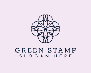 Floral Flower Pattern logo design