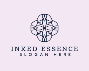 Floral Flower Pattern logo design