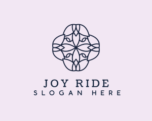 Floral Flower Pattern logo design