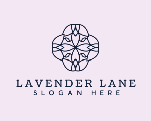 Floral Flower Pattern logo design