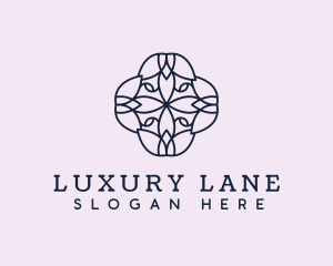 Floral Flower Pattern logo design