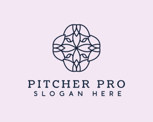 Floral Flower Pattern logo design