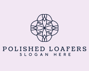 Floral Flower Pattern logo design