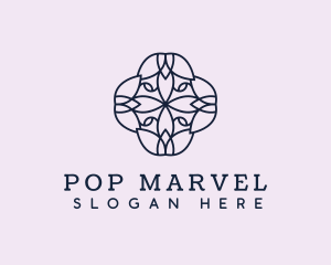 Floral Flower Pattern logo design