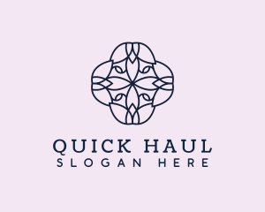 Floral Flower Pattern logo design