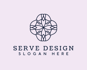 Floral Flower Pattern logo design