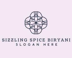 Floral Flower Pattern logo design