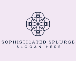 Floral Flower Pattern logo design