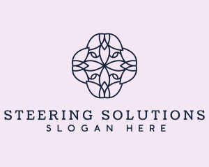 Floral Flower Pattern logo design