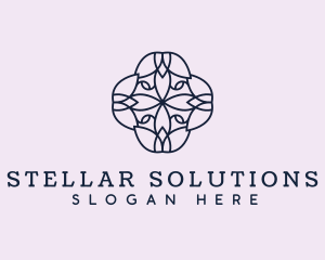 Floral Flower Pattern logo design