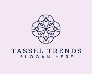 Floral Flower Pattern logo design