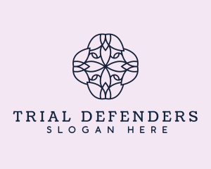 Floral Flower Pattern logo design