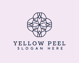 Floral Flower Pattern logo design