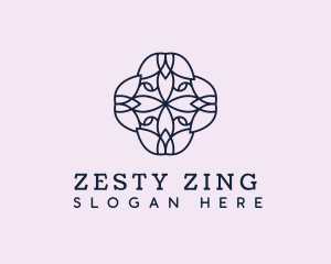 Floral Flower Pattern logo design