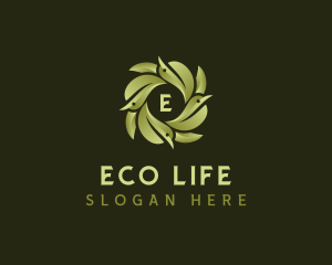 Natural Environmental Garden logo design