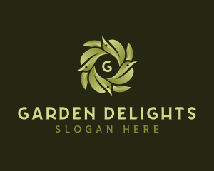 Natural Environmental Garden logo design