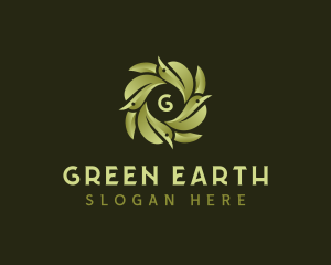 Natural Environmental Garden logo design