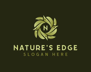 Natural Environmental Garden logo design