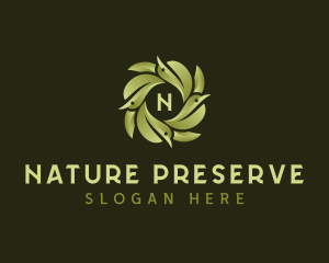 Natural Environmental Garden logo design