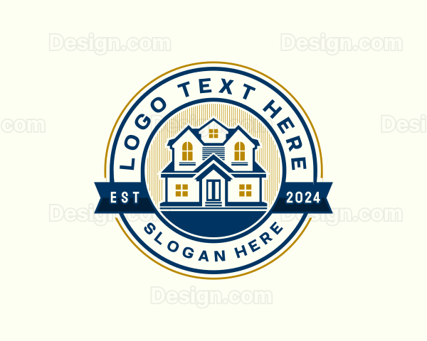 Real Estate House Residence Logo