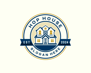 Real Estate House Residence logo design